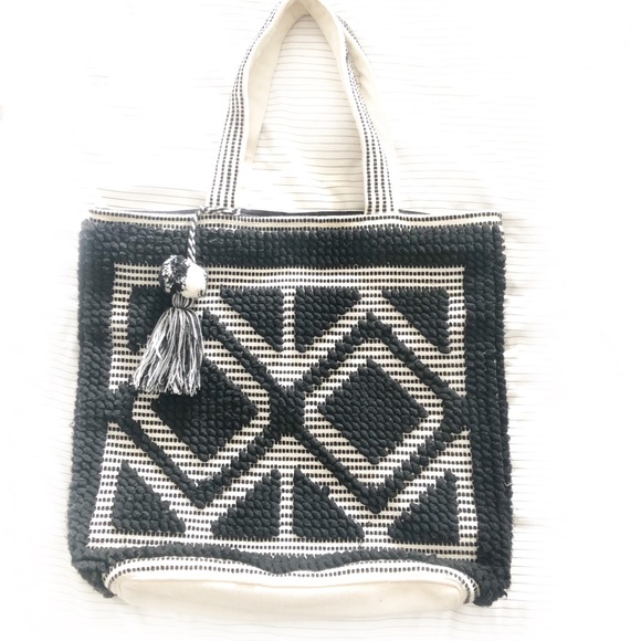 Carly Jean Los Angeles Handbags - Carly Jean Los Angeles CJLA Marley Woven Tote Bag